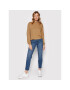 Vila Блуза Ribbi 14065569 Кафяв Relaxed Fit - Pepit.bg