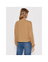Vila Блуза Ribbi 14065569 Кафяв Relaxed Fit - Pepit.bg