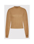Vila Блуза Ribbi 14065569 Кафяв Relaxed Fit - Pepit.bg