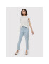 Vila Блуза Visia 14075227 Бял Loose Fit - Pepit.bg