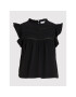 Vila Блуза Visia 14075227 Черен Loose Fit - Pepit.bg