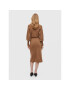 Vila Миди пола Marla 14076042 Кафяв Regular Fit - Pepit.bg