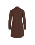 Vila Плетена рокля Comfy 14087511 Кафяв Regular Fit - Pepit.bg
