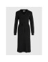 Vila Плетена рокля Marla 14076044 Черен Regular Fit - Pepit.bg