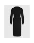 Vila Плетена рокля Marla 14076044 Черен Regular Fit - Pepit.bg