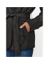 Vila Пухено яке Dita 14087604 Черен Regular Fit - Pepit.bg