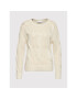 Vila Пуловер Annali 14073034 Екрю Relaxed Fit - Pepit.bg