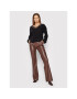 Vila Пуловер Good 14070850 Черен Relaxed Fit - Pepit.bg