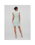 Vila Рокля 14082972 Зелен Regular Fit - Pepit.bg