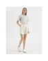 Vila Шорти от плат Ruby 14086379 Екрю Relaxed Fit - Pepit.bg