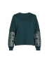 Vila Суитшърт 14089888 Зелен Relaxed Fit - Pepit.bg