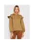 Vila Суитшърт Sif 14067685 Кафяв Relaxed Fit - Pepit.bg