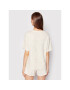 Vila Тишърт Blomst 14075207 Бежов Relaxed Fit - Pepit.bg