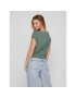 Vila Тишърт Modala 14074847 Зелен Relaxed Fit - Pepit.bg