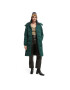 Scotch & Soda Пухено яке 168761 Зелен Regular Fit - Pepit.bg