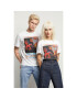 Vistula Тишърт Unisex David Bowie 4 XA1338 Бял Regular Fit - Pepit.bg