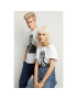 Vistula Тишърт Unisex David Bowie By Evans 3 XA1333 Бял Regular Fit - Pepit.bg