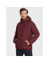 Volcano Пухено яке J-Marko M06093-W23 Бордо Regular Fit - Pepit.bg