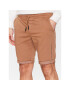 Volcano Шорти от плат Lears M23285-S23 Кафяв Regular Fit - Pepit.bg