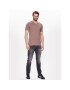 Volcano Тишърт Slit M02370-S23 Кафяв Regular Fit - Pepit.bg