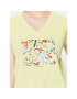 Volcano Тишърт T-Abstract L02156-S23 Жълт Regular Fit - Pepit.bg