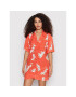 Volcom Рокля тип риза Retro Resort B0412204 Червен Oversize - Pepit.bg