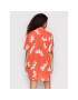 Volcom Рокля тип риза Retro Resort B0412204 Червен Oversize - Pepit.bg