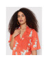 Volcom Рокля тип риза Retro Resort B0412204 Червен Oversize - Pepit.bg