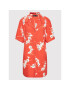 Volcom Рокля тип риза Retro Resort B0412204 Червен Oversize - Pepit.bg