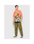 Volcom Текстилни панталони Outer Spaced Solid A1242004 Зелен Loose Fit - Pepit.bg