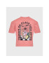 Volcom Тишърт Pocket Dial B3512301 Розов Cropped Fit - Pepit.bg