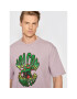 Volcom Тишърт V-Zombie Hands A4312217 Виолетов Loose Fit - Pepit.bg