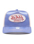 Von Dutch Шапка с козирка Cary 7030161 Син - Pepit.bg
