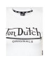 Von Dutch Тишърт Arta 6 230 050 Бял Regular Fit - Pepit.bg
