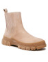 Weekend Max Mara Боти тип челси Genepi 2357960334600 Бежов - Pepit.bg