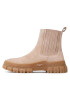 Weekend Max Mara Боти тип челси Genepi 2357960334600 Бежов - Pepit.bg