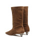 Weekend Max Mara Боти Vosci 2357910332600 Кафяв - Pepit.bg