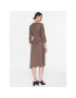 Weekend Max Mara Ежедневна рокля Uccio 52260123 Кафяв Regular Fit - Pepit.bg