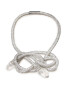 Weekend Max Mara Колие Desio 2357511232600 Сребрист - Pepit.bg
