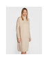 Weekend Max Mara Плетена рокля Ricard 53260123 Бежов Relaxed Fit - Pepit.bg