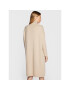 Weekend Max Mara Плетена рокля Ricard 53260123 Бежов Relaxed Fit - Pepit.bg