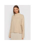 Weekend Max Mara Поло Ermes 53662113 Бежов Oversize - Pepit.bg
