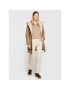 Weekend Max Mara Пухено яке Eguale 54961023 Бежов Regular Fit - Pepit.bg