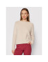 Weekend Max Mara Пуловер Geo 53661319 Бежов Relaxed Fit - Pepit.bg