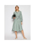 Weekend Max Mara Рокля тип риза Ragazza 52210311 Зелен Regular Fit - Pepit.bg