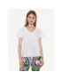Weekend Max Mara Тишърт Multie 23594107 Бял Relaxed Fit - Pepit.bg