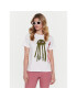 Weekend Max Mara Тишърт Polka 23597102 Бял Regular Fit - Pepit.bg
