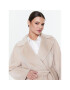 Weekend Max Mara Вълнено палто Tempera 50160423 Бежов Regular Fit - Pepit.bg