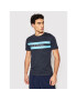 Wilson Тишърт Chi Script Ctn Tee WRA790901 Тъмносин Slim Fit - Pepit.bg