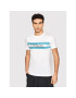 Wilson Тишърт Chi Script Ctn Tee WRA790902 Бял Slim Fit - Pepit.bg
